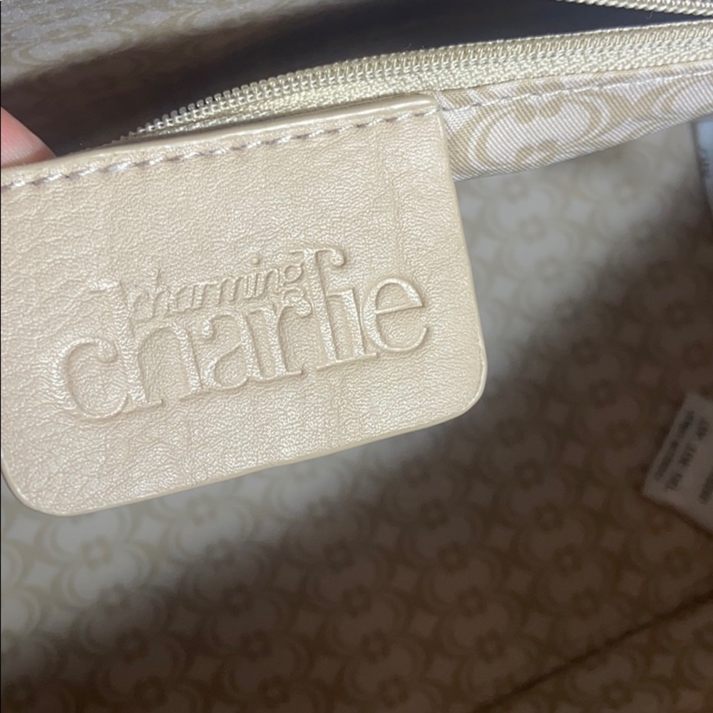Charming Charlie Floral Satchel/Crossbody Bag - Picture 9 of 15